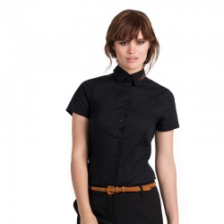 Plain SSL /women Black tie B&C 135 GSM